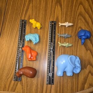 Lot of vintage Fisher-Price animals